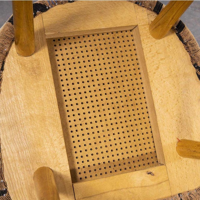 Upholstered Dining Chairs by Oswald Haerdtl, 1960s, Set of 4 For Sale - Image 10 of 11