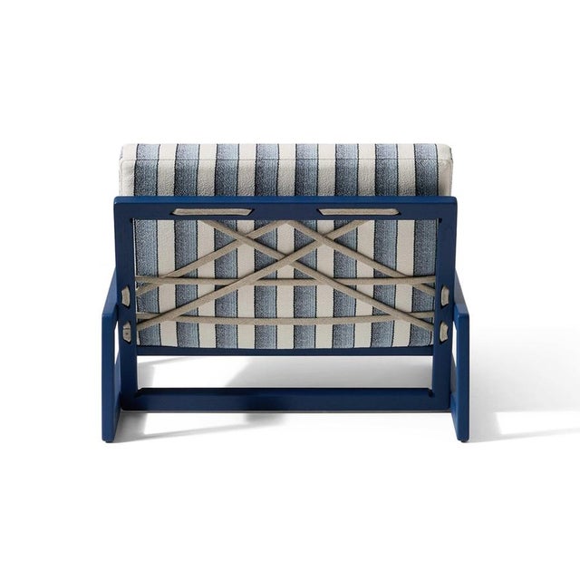 Carlotta Outdoor Blue Chair by Afra & Tobia Scarpa for Cassina For Sale - Image 6 of 13