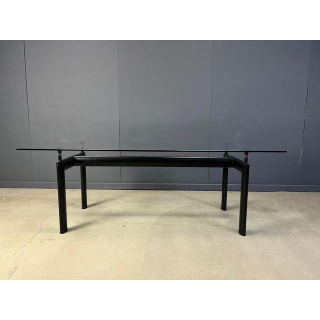 Bauhaus LC6 Dining Table attributed to Le Corbusier for Cassina, 1990s For Sale - Image 3 of 12