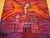 Mid-Century Modern Vintage Mid-Century Tapestry, Handwoven Wool, Marc Chagall Style, 40" X 86" For Sale - Image 3 of 10