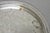 Silver Vintage Wm Rogers Round Sllver Plated Raised Gallery Serving Platter Bar Tray For Sale - Image 8 of 12