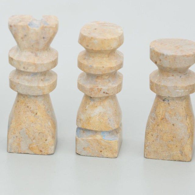 Rustic French Stone Chess, 1940s For Sale - Image 16 of 18