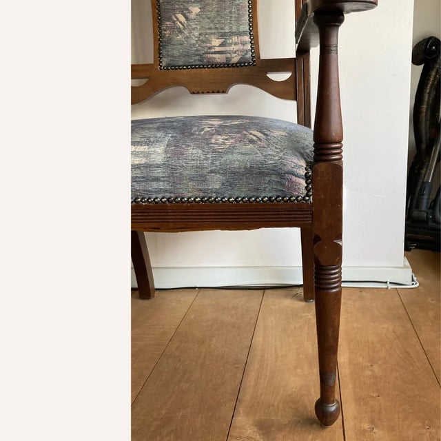 Arts and Crafts English Armchair For Sale - Image 6 of 12