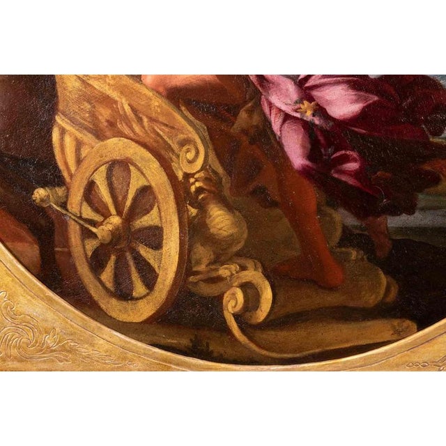 Unknown, The Abduction of Persephone by Hades, Oil Painting, Mid 17th Century For Sale - Image 3 of 5