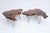 Gorgeous pair of vintage redwood tables by Tom Joule. Can be used as end table, nightstands, side tables or together as a...