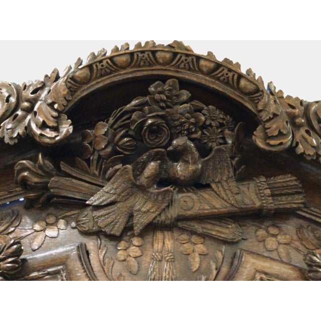Antique French Oak Armoire, 18th Century For Sale In Philadelphia - Image 6 of 13