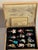 Traditional 32 Vintage Museum Thomas Pacconi Christmas Ornaments in Wood Box 3 Layers For Sale - Image 3 of 12