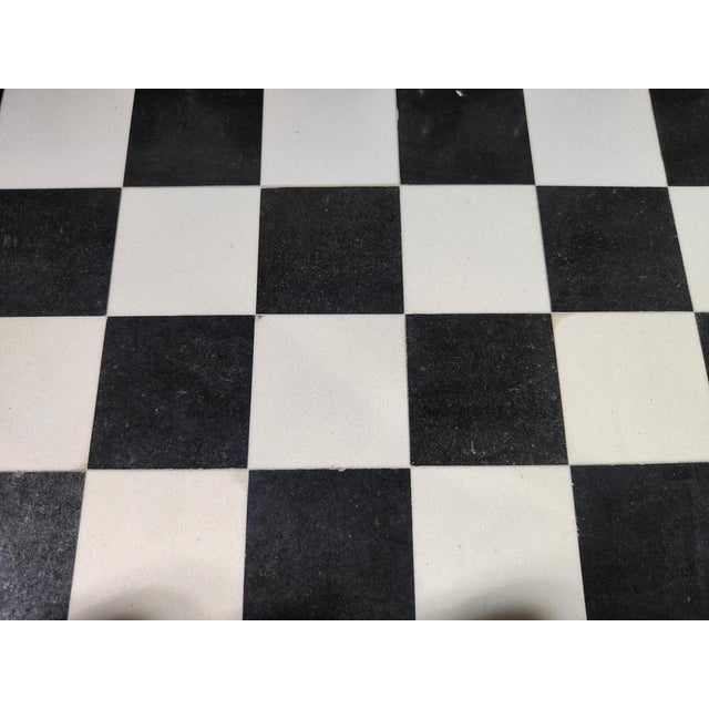 Italian Dragon-Shaped Chess Table in Lapis Lazuli and Marble, 1950s, Set of 33 For Sale - Image 17 of 18