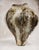 Brown Tall Woodland Organic Hand Painted Vase For Sale - Image 8 of 9