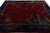 8 X 10 Antique Handmade Chinese Art Deco Wool Rug in Red With Traditional Design For Sale - Image 9 of 12