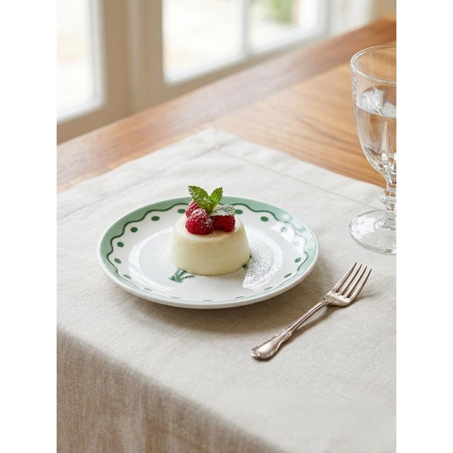 Vintage Fern & Co. For Anthropologie Palm Tree Appetizer Plate For Sale - Image 11 of 12