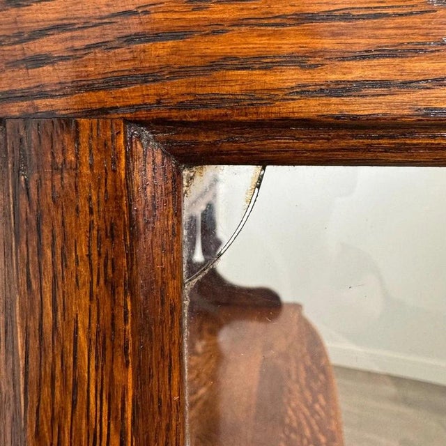 20th Century Arts and Crafts English Oak Sideboard, 1890s For Sale - Image 13 of 14
