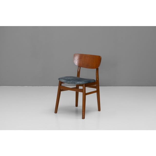 1960s Mid-Century Modern Dining Chairs, 1960s, Set of 4 For Sale - Image 5 of 9