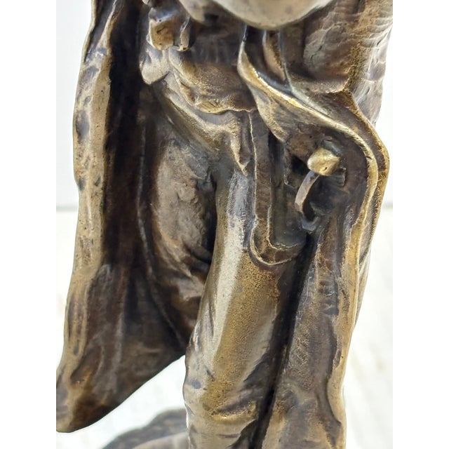 Fine 19th Century Bronze Figure of Napoleon Signed O. Hertel For Sale - Image 9 of 13