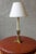 1940s Pair of French 1940s Brass Reading Lamps With Stepped Hexagonal Bases For Sale - Image 5 of 6