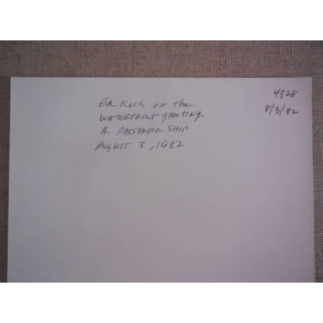 Modern Fred McDarrah, Ed Koch, 1982 For Sale - Image 3 of 5