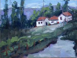 Impressionist Style Modern Oil Painting Landscape