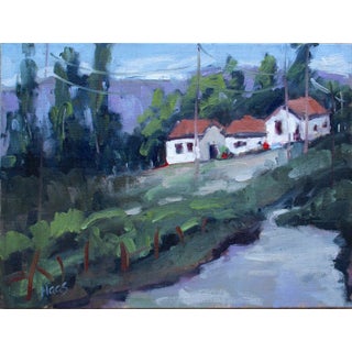 Quiet Places & Journeys — Up the Road - Oil Painting For Sale