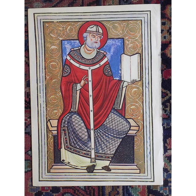 Vintage Mid 20th C. Ltd. Edition Verve Art Journal Book of Hours Lithographs - Set of 6 For Sale In Cincinnati - Image 6 of 11