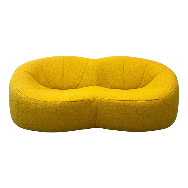 Pumpkin Two-Seater Settee by Pierre Paulin for Ligne Roset For Sale