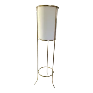1950s T. H. Robsjohn-Gibbings Brass Tripod Floor Lamp Style #215