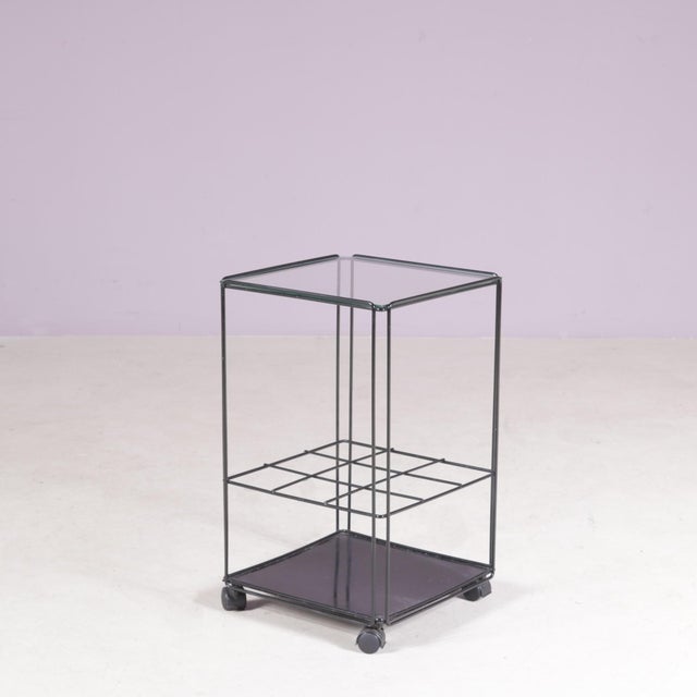 Metal Vintage Trolley by Max Sauze for Max Sauze Studio, 1970s For Sale - Image 7 of 7