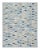 Blue Swedish Geometric Rug by Celerie Kemble for Chairish in Sky, 5'x8' For Sale - Image 8 of 8