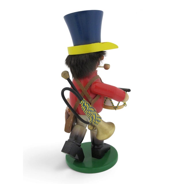 Late 20th Century Steinbach Germany Toy Soldier Drummer Boy Incense Burner Pipe Smoker For Sale - Image 5 of 9