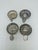 Metal Set of Four French Tastevins For Sale - Image 7 of 11