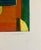 Late 20th Century Pierre Obando, Abstract Modernist Colorful Bold Monoprint Monotype Painting Print Pierre Obando, 1997 For Sale - Image 5 of 6