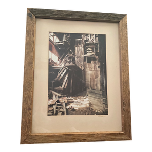 Late 20th Century Gerry Rhoades Cibachrome Photographic Print of Argo Mill, Idaho Springs.