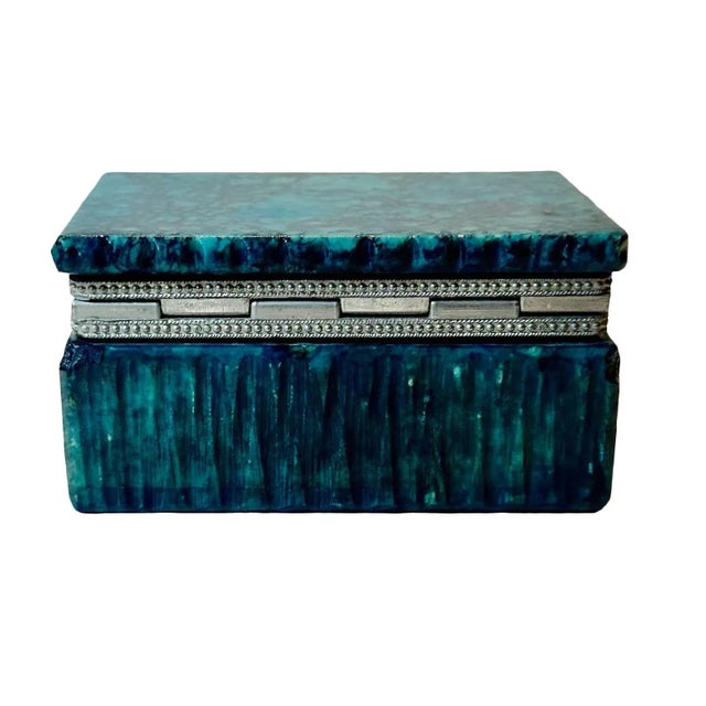 1950s Mid Century Italian Alabaster Box For Sale In Tampa - Image 6 of 7