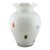 Vintage Murano STyle Millefiori Lavorazione White Glass Vase For Sale