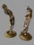 Pair of Vintage Bronze Figural Fox Candlesticks Reynard & Slyboots K. Hedges For Sale - Image 9 of 11