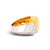 Modern Fred Paris Vintage 18k Gold Signet Ring — Diamond Pavé | Signed & Numbered, Size 6.5 For Sale - Image 3 of 6
