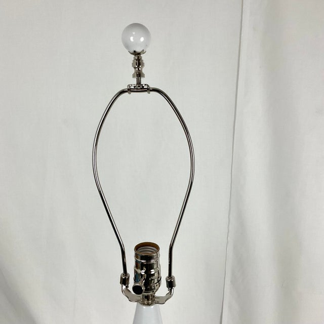 1960s Vintage Italian Stacked Sphere Metal Lamps - a Pair For Sale - Image 5 of 11