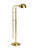 Contemporary Wildwood Essex Brass Floor Lamp For Sale - Image 3 of 3