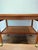1960s Danish Modern Teak Expandable Serving Trolley on Brass Casters For Sale - Image 4 of 9
