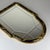 Vintage Venetian Chinoiserie Black and Gold Painted Wall Mirror, Italy, 1950s For Sale - Image 9 of 18