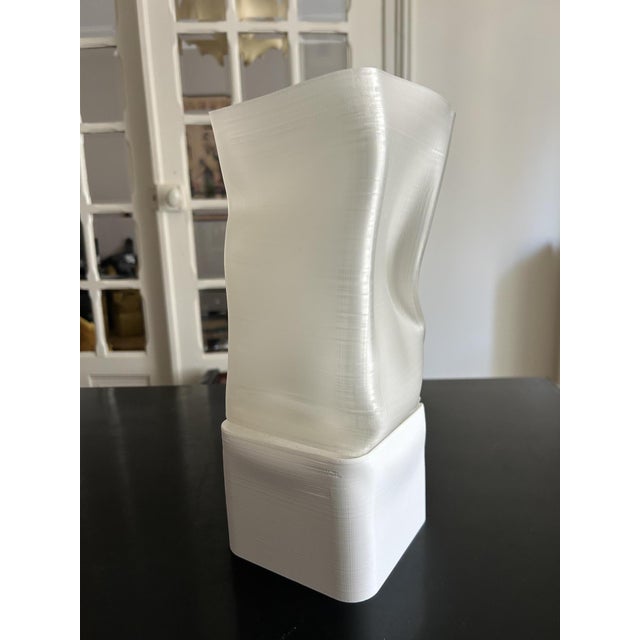 Vintage Thermoformed Plastic Lamp, 1990s For Sale - Image 6 of 9