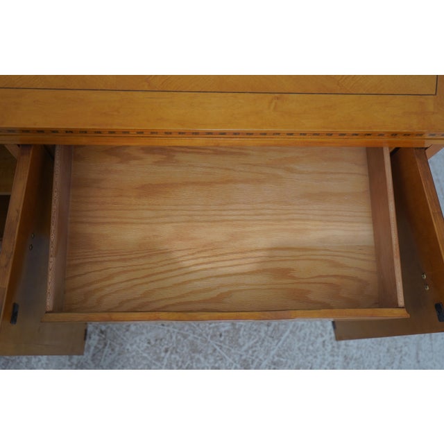 Hickory White Genesis Collection Satinwood Biedermier Server For Sale In Philadelphia - Image 6 of 18