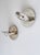 1970s Silver-Plated Brass Flush Mounts or Sconces, Germany, 1970s, Set of 2 For Sale - Image 5 of 18