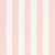 Schumacher Edwin Stripe Medium Wallpaper in Petal For Sale