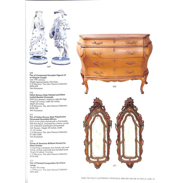 El Morocco the John Perona Collection - September 16, 2014 Doyle New York For Sale In New York - Image 6 of 16