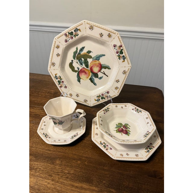 1980s Nikko Classic Collection “Orchard” Dinnerware For Sale - Image 18 of 18