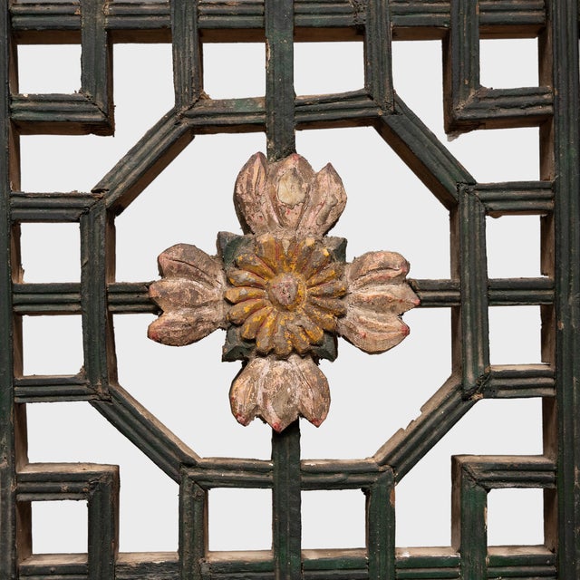 Pair of Chinese Lacquer Longevity Panels, C. 1800 For Sale - Image 9 of 11