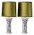 Vintage Delft Polychrome Ceramic Table Lamps from Royal Makkum, Set of 2 For Sale