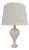 Alabaster Amphora Shaped Mother Table Lamp by Nelson Bloncourt, 1960s For Sale