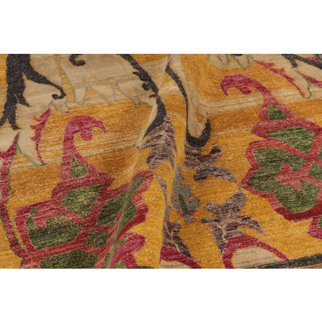 Textile Contemporary Oversized Modern Classics Bidjar Floral Wool Rug by Rug & Kilim For Sale - Image 7 of 10