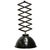 Vintage Industrial Black Enamel and Iron Scissor Pendant Light, 1950s For Sale - Image 10 of 10